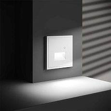 Подсветка светодиодная встраиваемая Voltum S70 с датчиком, (белый матовый) VLS070702 1