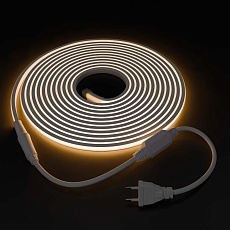 Светодиодная влагозащищенная лента Apeyron 11W/m 288LED/m COB теплый белый 5M 10-104 1