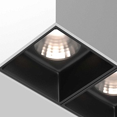 Потолочный светодиодный светильник Maytoni Technical Alfa Led C065CL-02-L12W4K-W 1