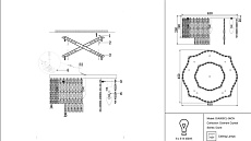 Потолочная люстра Maytoni Dune DIA005CL-06CH 4