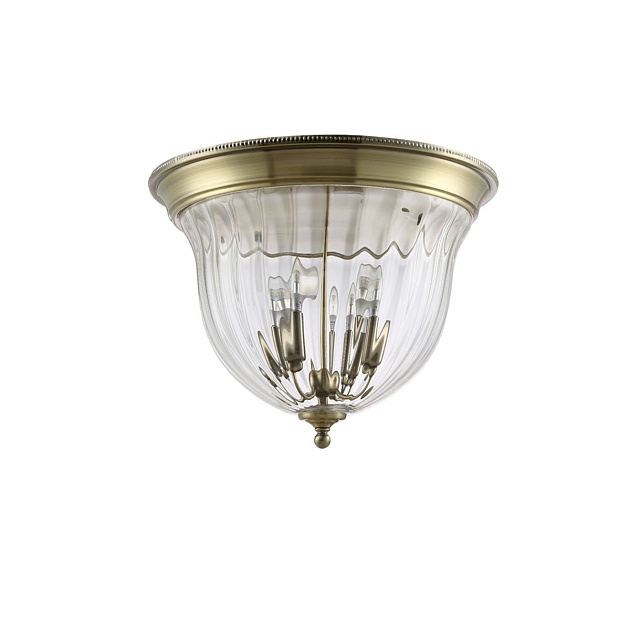 Потолочный светильник Crystal Lux Jugo PL4 Bronze/Transparente изображение 5 Потолочный светильник Crystal Lux Jugo PL4 Bronze/Transparente Фото № 5