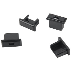 Заглушка для профиля General GAL-7-16-E-IP20-B 20 шт в уп.