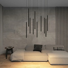 Подвесной светодиодный светильник Denkirs Glingor DK4303-BK 3