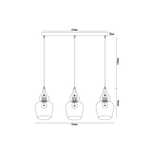 Подвесной светильник Vele Luce Simone VL5564P13 изображение 5 Подвесной светильник Vele Luce Simone VL5564P13 Фото № 5