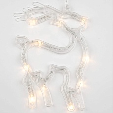 Подвесной светодиодный светильник «Олень» Uniel ULD-H1419-010/STA/3AAA Warm White IP20 Deer UL-00007252 1