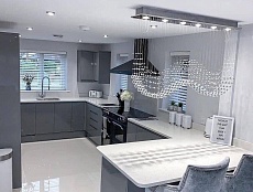 Подвесной светильник Newport Catherine 8407/PL chrome М0070323 1