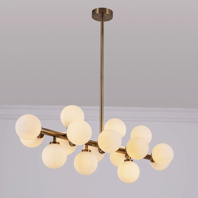 Подвесная люстра Arte Lamp Bolla-Piccolo A3988SP-16AB изображение 3 Подвесная люстра Arte Lamp Bolla-Piccolo A3988SP-16AB Фото № 3
