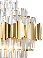 Подвесная люстра Natali Kovaltseva Ruby 81442/12C Gold 1