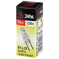 Лампа галогенная ЭРА GY6.35 35W 2700K прозрачная GY6.35-JCD-35W-230V C0027373 2