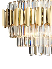 Подвесная люстра Natali Kovaltseva Ruby 81442/12C Gold 2