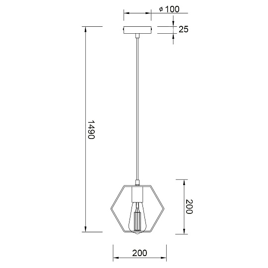 Подвесной светильник Vele Luce Luca VL6232P01 изображение 4 Подвесной светильник Vele Luce Luca VL6232P01 Фото № 4