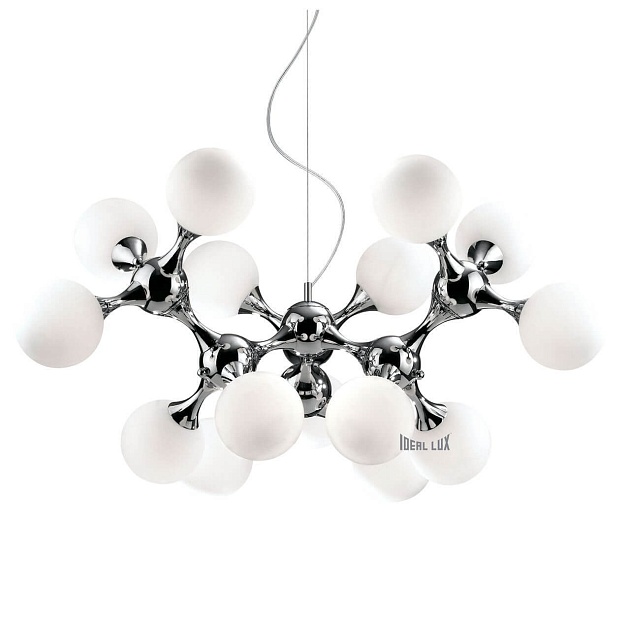 Подвесная люстра Ideal Lux Nodi Sp15 Bianco 082073 изображение 1 Подвесная люстра Ideal Lux Nodi Sp15 Bianco 082073 Фото № 1
