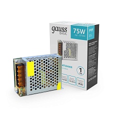 Блок питания Gauss 75W 12V IP20 BT504 4