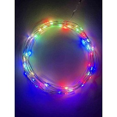 Светодиодная гирлянда ЭРА нить мультиколор ENIN -5NM Б0047959 2