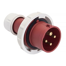 Вилка переносная 0242 3Р+РЕ 32А 380В IP67 EKF PROxima ps-0242-32-380