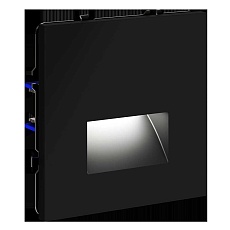 Подсветка светодиодная встраиваемая Voltum S70, (черный матовый) VLS070608