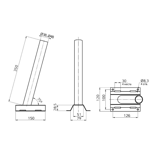 Кронштейн Gauss 903265502 изображение 5 Кронштейн Gauss 903265502 Фото № 5
