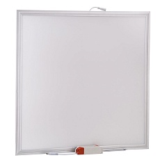 Панель светодиодная тонкая ЛУО-4008-L 36Вт 6500К IP40 серебро без драйвера 595х595 EKF Basic LPS-4008-L-36-6500