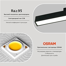 Трековый светильник Lightera Startrek 48 LE166TRL-15B SMART 1