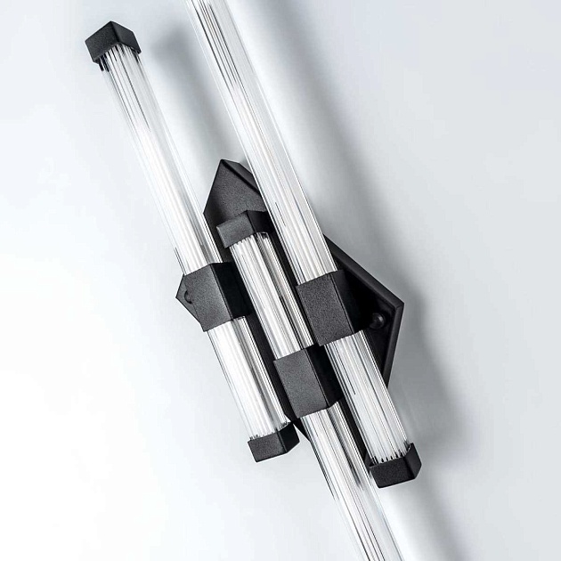 Настенный светильник LED4U L2243-820 BK Фото № 3