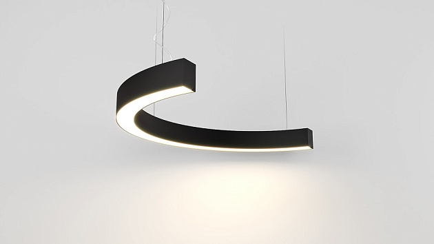 Подвесной светодиодный светильник Siled Nimbus-Half 7370847 Фото № 2