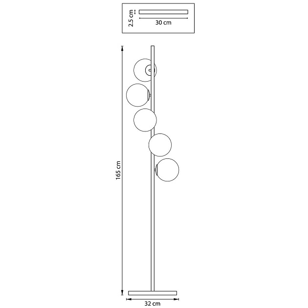 Торшер Lightstar Croco 815753 изображение 3 Торшер Lightstar Croco 815753 Фото № 3