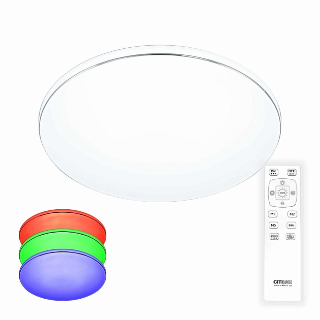 Потолочный светодиодный светильник Citilux Лаконика CL725480G Фото № 1