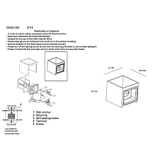Настенный светодиодный светильник Crystal Lux CLT 520W BL 1