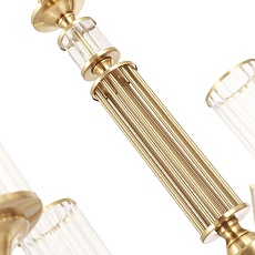 Подвесная люстра Crystal Lux Gloria SP6 Brass 2