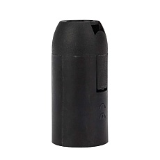 Патрон пластиковый термостойкий подвесной Е14, черный REXANT 11-8843-4 1