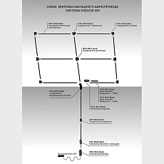 Шинопровод магнитный Italline Kreator IT09-9020 black 1