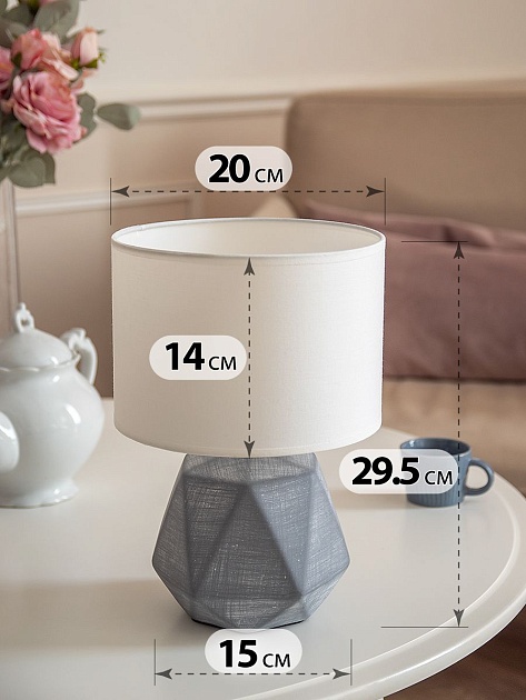 Настольная лампа Lucia Валентино 364 4606400051282 Фото № 7