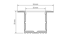 Профиль Arlight ARH-POWER-F-W35-2000 ANOD 016139 1