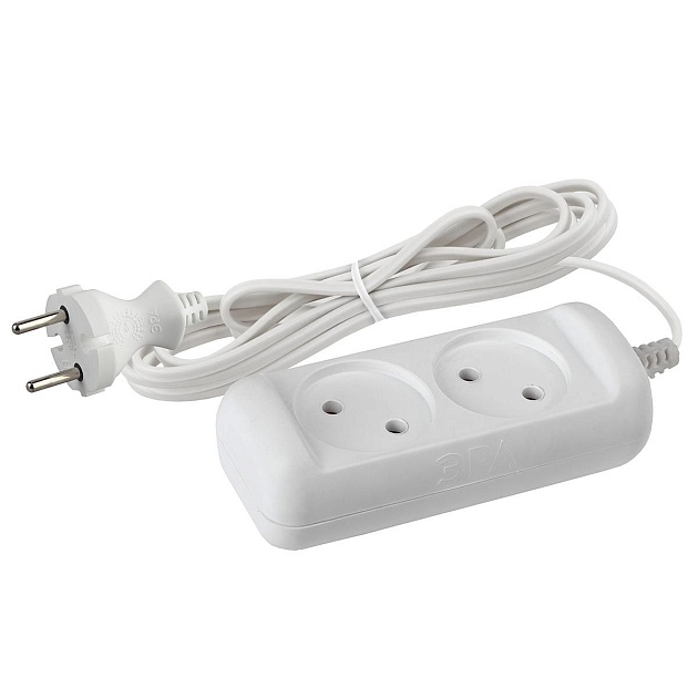 Удлинитель ЭРА 2гн 5м б/з UX-2-5m Б0038559 Фото № 1