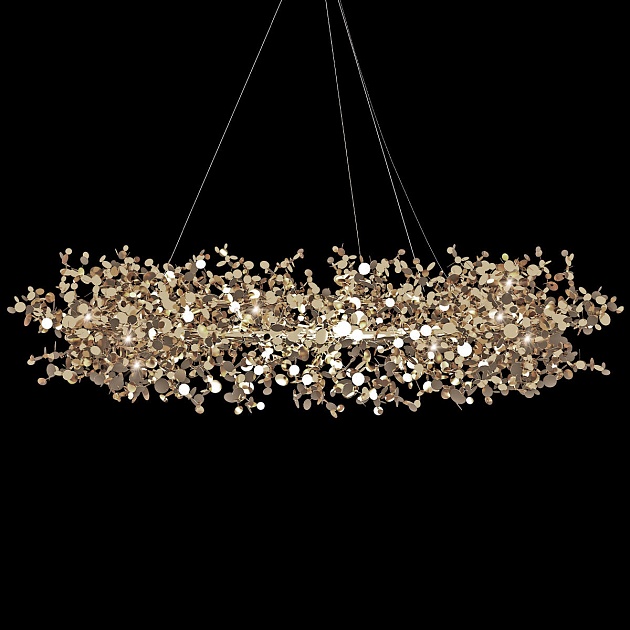 Подвесная люстра Loft IT Spark 10101/1000 Gold Фото № 2
