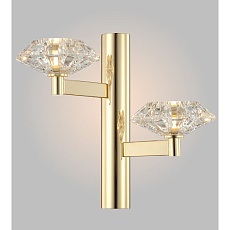 Бра Crystal Lux Rebeca AP2 Gold 2
