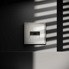 Розетка компьютерная встраиваемая Voltum S70 RJ45 кат.6, (шелк) VLS060104 3