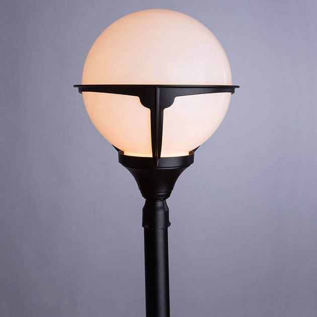 Уличный светильник Arte Lamp Monaco A1496PA-1BK изображение 2 Уличный светильник Arte Lamp Monaco A1496PA-1BK Фото № 2
