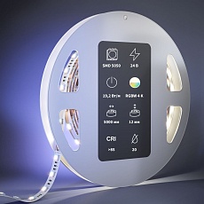 Светодиодная лента Maytoni 19,2W/m 60LED/m 5050SMD дневной белый + RGB 5M 201135 2