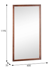 Зеркало Мебелик Ника 008323 2