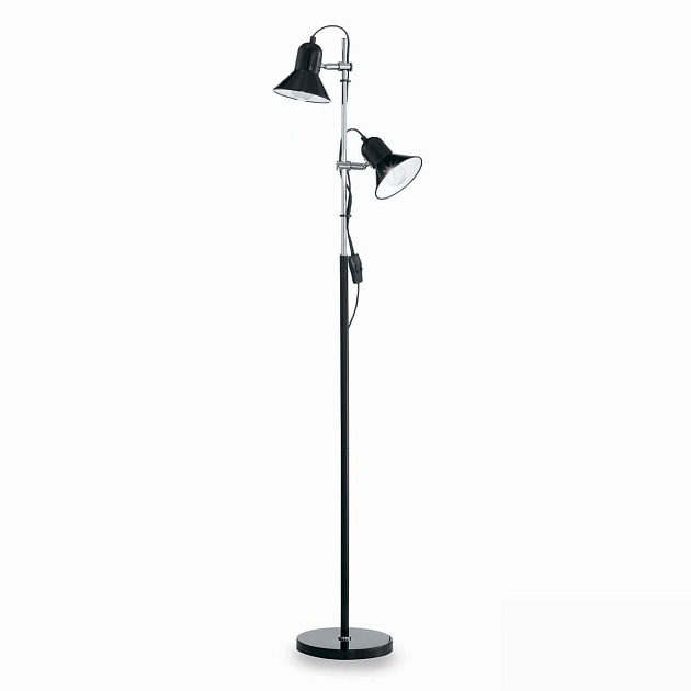 Торшер Ideal Lux Polly PT2 Nero 061139 изображение 1 Торшер Ideal Lux Polly PT2 Nero 061139 Фото № 1