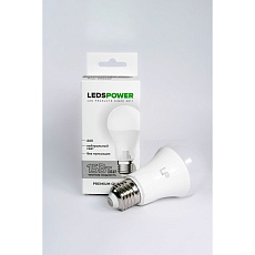 Светодиодная лампа LEDS POWER A60 E27 15Вт 4000К 006659 1