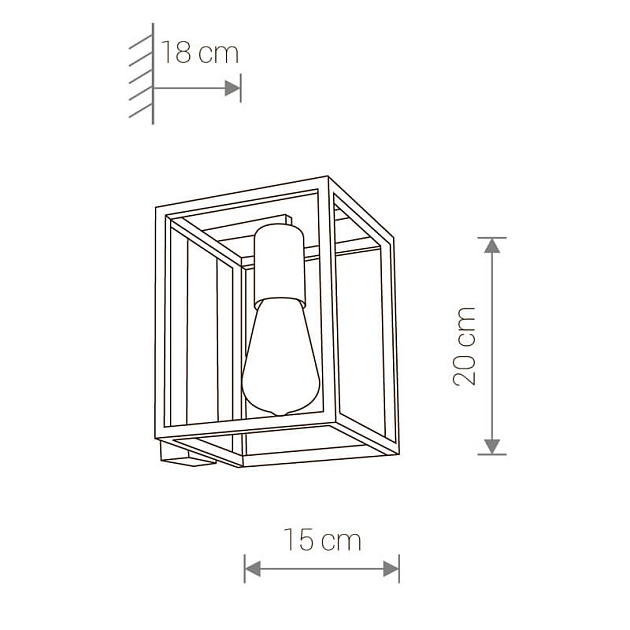 Бра Nowodvorski Crate 9046 изображение 2 Бра Nowodvorski Crate 9046 Фото № 2