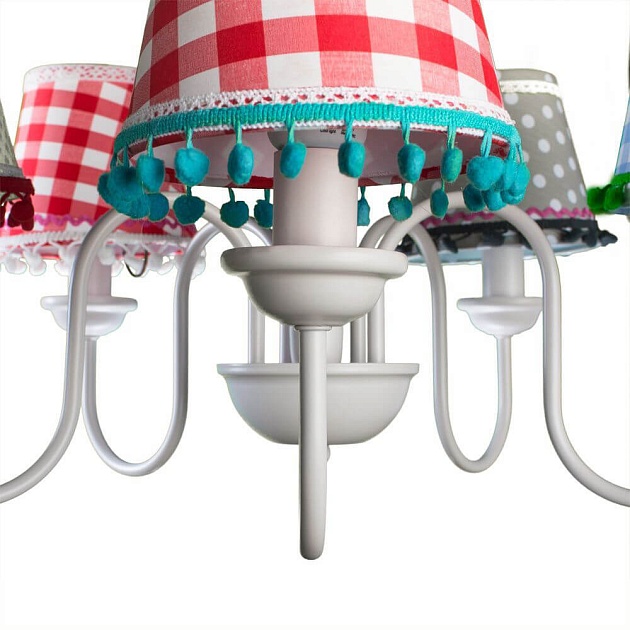 Подвесная люстра Arte Lamp Provence A5165LM-5WH Фото № 3