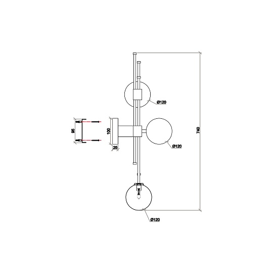 Бра Vele Luce Paradise VL5773W03 Фото № 4