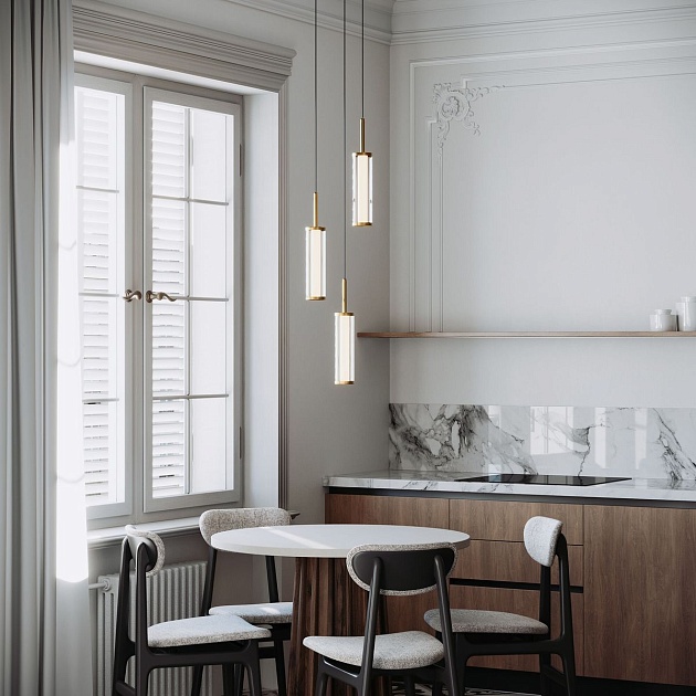 Подвесная светодиодная люстра Eurosvet Stark 50386/3 LED Фото № 5