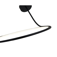 Подвесной светодиодный светильник Italline IT013-6025 black 3000K 3