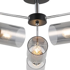 Потолочная люстра Illumico IL8249-6COU-79 BK CR 2