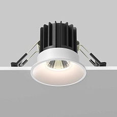 Встраиваемый светодиодный светильник Maytoni Round DL058-7W4K-W 1