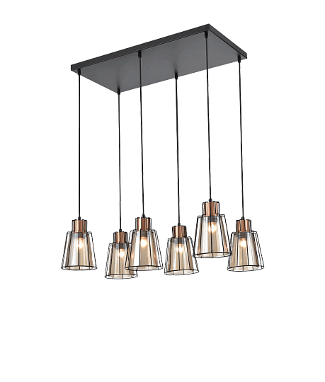 Подвесной светильник Vele Luce Carisma VL6462P06 изображение 6 Подвесной светильник Vele Luce Carisma VL6462P06 Фото № 6